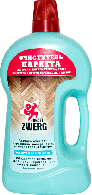 Засіб KRAFT ZWERG для миття паркету, 1 л